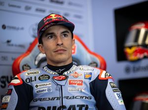 Podium Perdana di Mandalika, Marquez Ngaku Cuma Beruntung Podium Perdana di Mandalika, Marquez Ngaku Cuma Beruntung