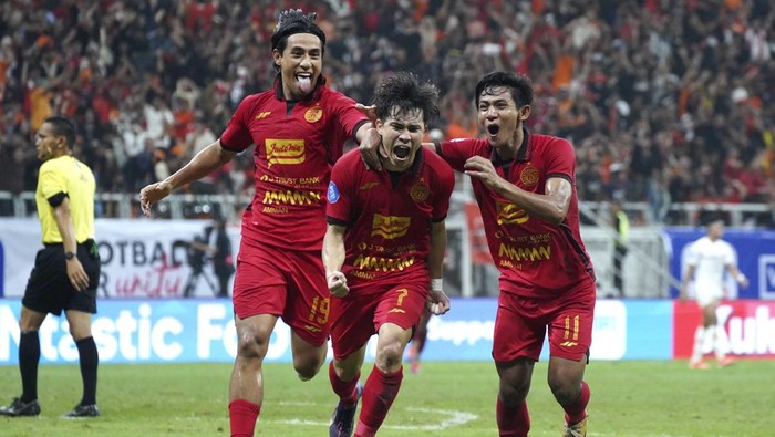 Para pemain Persija Jakarta.