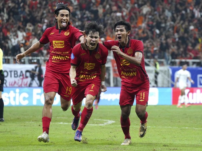 Para pemain Persija Jakarta.