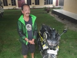 Aksi Nekat Eks Kadishub Curi Motor Warga Lagi Belanja di Simalungun