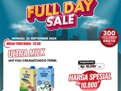 Ultra Milk-6 Teh Kotak Sosro Cuma Belasan Ribu di Transmart Full Day Sale