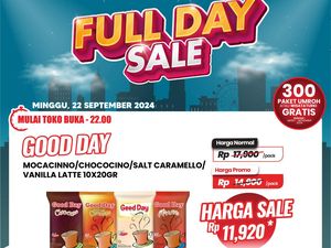 Obral Besar Teh Celup-Kopi Cuma di Transmart Full Day Sale
