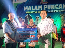 Turunkan Stunting, Bank Sumsel Babel Beri Multivitamin ke Pemkot Pangkalpinang