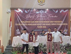 Nomor Urut Pilkada Purbalingga: Tiwi-Hendra 1, Fahmi-Dhimas 2