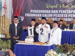 Paslon Pilbup Sumenep Final dan Faham Dapat Nomor Urut Sesuai Keinginan