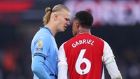 Manchester City dihajar 1-5 saat bertandang ke markas Arsenal dalam lanjutan Premier League. (Foto: Getty Images/Robbie Jay Barratt - AMA)