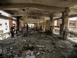 Israel Gempur Sekolah Tampung Pengungsi Gaza, 15 Orang Tewas