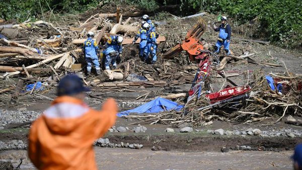 Kondisi Jepang Usai Diterjang Banjir Akibat Hujan Deras