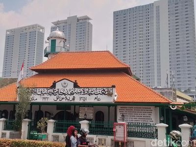 Potret Masjid Jami Al Mamur, Peninggalan Bersejarah Raden Saleh di Cikini