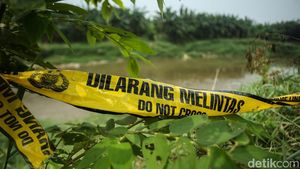 Penampakan Lokasi Penemuan 7 Mayat di Kali Bekasi