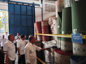 Rugikan Negara Rp 10 M, 2.939 Karpet Disegel!