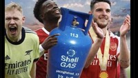 Arsenal diledek tidak akan meraih trofi bergengsi musim ini. Foto: dok. Internet/X (Twitter)