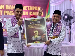 Lawan Kotak Kosong, Molen-Hakim Dapat Nomor Urut 2 di Pilwako Pangkalpinang