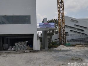 Proyek Tak Dibayar, Pekerja Setop Pembangunan Fasilitas Pendidikan di Unri