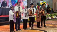 Potret Pengundian Nomor Urut Paslon Pilgub Jatim 2024