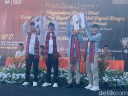 Pengundian Nomor Urut Paslon Pilbup Dompu Diwarnai Kericuhan