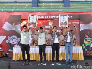 Sah! Berikut Nomor Urut Paslon Pilbup Lamongan