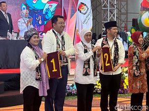 Saat Fufufafa-Harun Masiku Terdengar di Pengundian Nomor Urut Pilgub Jatim