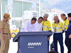 Smelter AMMAN di NTB Diresmikan, Salah Satu Proyek Tercepat di Dunia Smelter AMMAN di NTB Diresmikan, Salah Satu Proyek Tercepat di Dunia