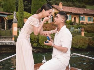 Al Ghazali Resmi Lamar Alyssa Daguise di Italia