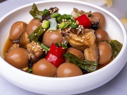 Resep Telur Puyuh Kecap Pedas ala Korea yang Legit Kenyal