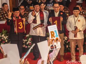 Salam Metal Pramono-Rano Terima Nomor Urut 3 Pilgub Jakarta