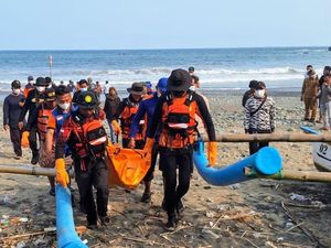 1 Santri Terseret Ombak Pantai Keburuhan Purworejo Ditemukan Tewas