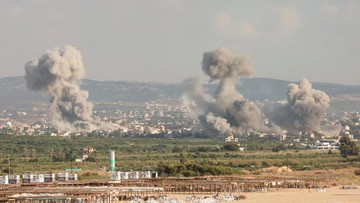 Israel Bombardir Hizbullah di Lebanon, 492 Orang Tewas-Ribuan Luka