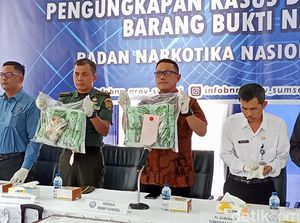 Chairil Ubaidi Ditangkap BNNP Sumsel karena Bawa 8,5 Kg Sabu