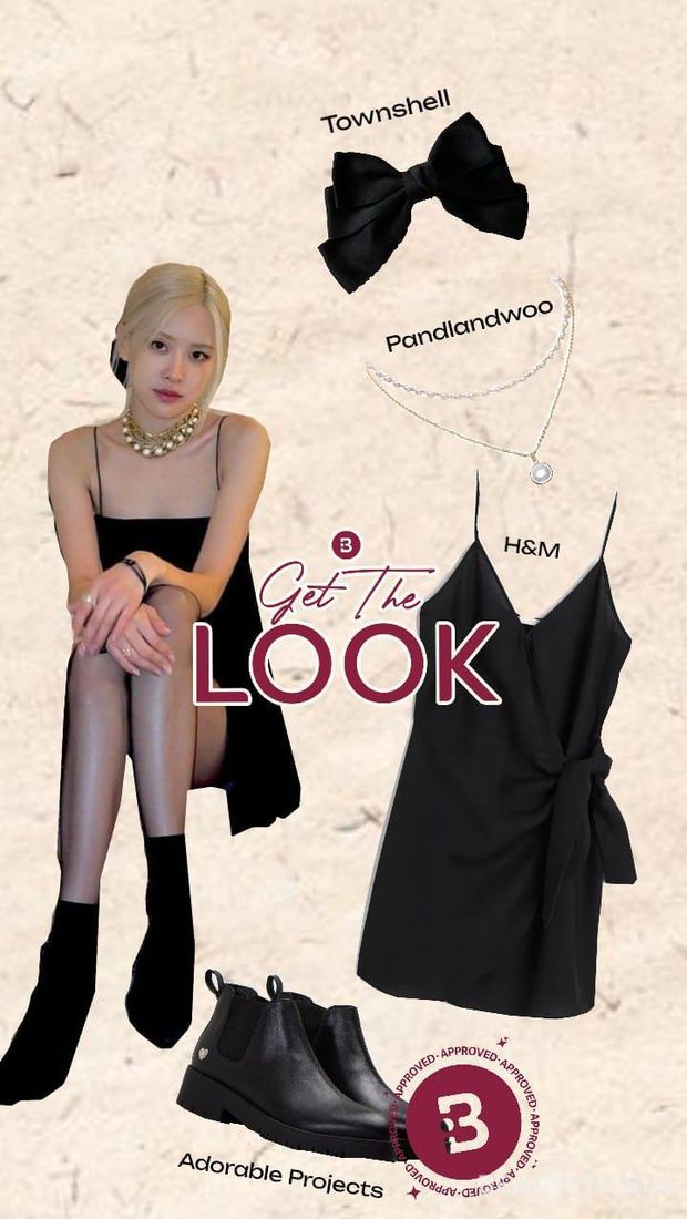 Get The Look - Rosé BLACKPINK