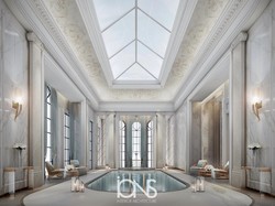 Menggali Pesona Kolam Renang Dalam Ruangan Bergaya Neoklasik
