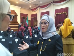 Kadinsos Jatim Restu Novi Widiani Dilantik Jadi Pjs Wali Kota Surabaya
