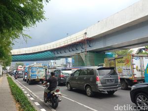 Progres Terkini Pembangunan LRT Jakarta ke Manggarai, Begini Penampakannya Progres Terkini Pembangunan LRT Jakarta ke Manggarai, Begini Penampakannya