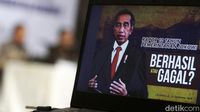 Rapor Biru dan Merah 10 Tahun Pemerintahan Jokowi