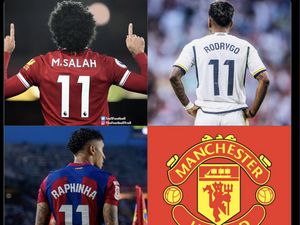 Meme Persamaan Salah, Rodrygo, Raphinha, dan MU... Sama-sama Nomor 11!
