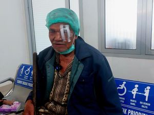 Bersyukurnya Warga Tabulahan Sulbar Ikut Operasi Katarak Gratis dari Kemensos