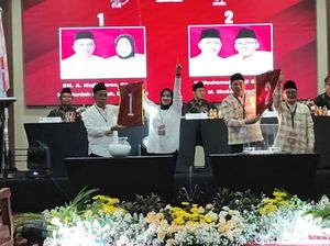 Pengundian Nomor Urut di Pilbup Pasuruan, Kedua Paslon Yakin Menang Pengundian Nomor Urut di Pilbup Pasuruan, Kedua Paslon Yakin Menang