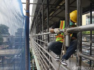 Perawatan JPO untuk Kenyamanan Pejalan Kaki Perawatan JPO untuk Kenyamanan Pejalan Kaki