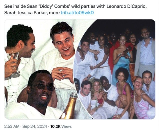 Pesta Liar Sean Diddy Combs Dihadiri Para Artis
