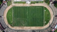 Progres renovasi stadion ini telah mencapai 90 persen.