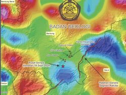 Badan Geologi: Gempa Bandung 18 September karena Sesar Baru Kertasari