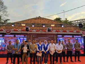 Deklarasi Kampanye Damai, 3 Paslon Pilbup Lebak Terbangkan Burung Merpati