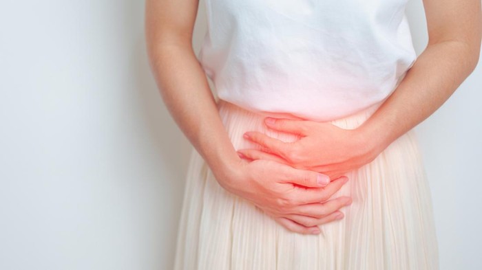 Woman having abdomen pain. Ovarian and Cervical cancer, Cervix disorder, Endometriosis, Hysterectomy, Uterine fibroids, Reproductive, menstruation, Stomach, Pregnancy and Sexual Transmitted disease