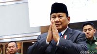 Jelang Akhir Jabatan, Menhan Prabowo Pamit ke Komisi I DPR