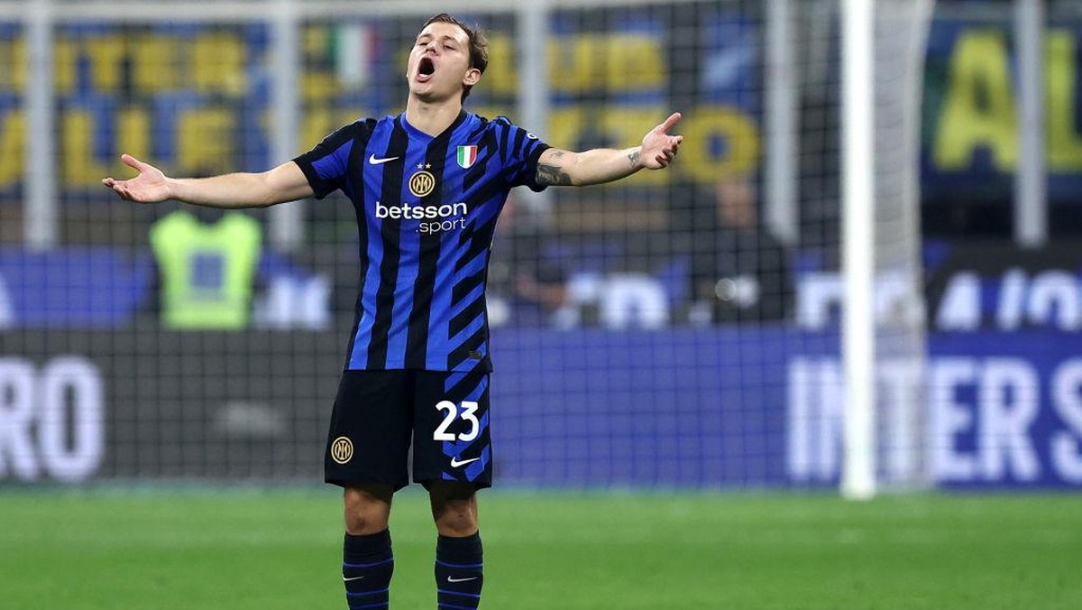 Nicolo Barella cedera, absen beberapa pekan (LightRocket via Getty Images/Marco Canoniero)