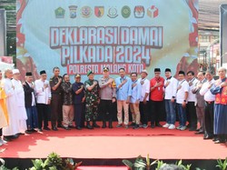 Doa Bersama Lintas Agama dan Pemilu Damai Dideklarasikan di Kota Malang