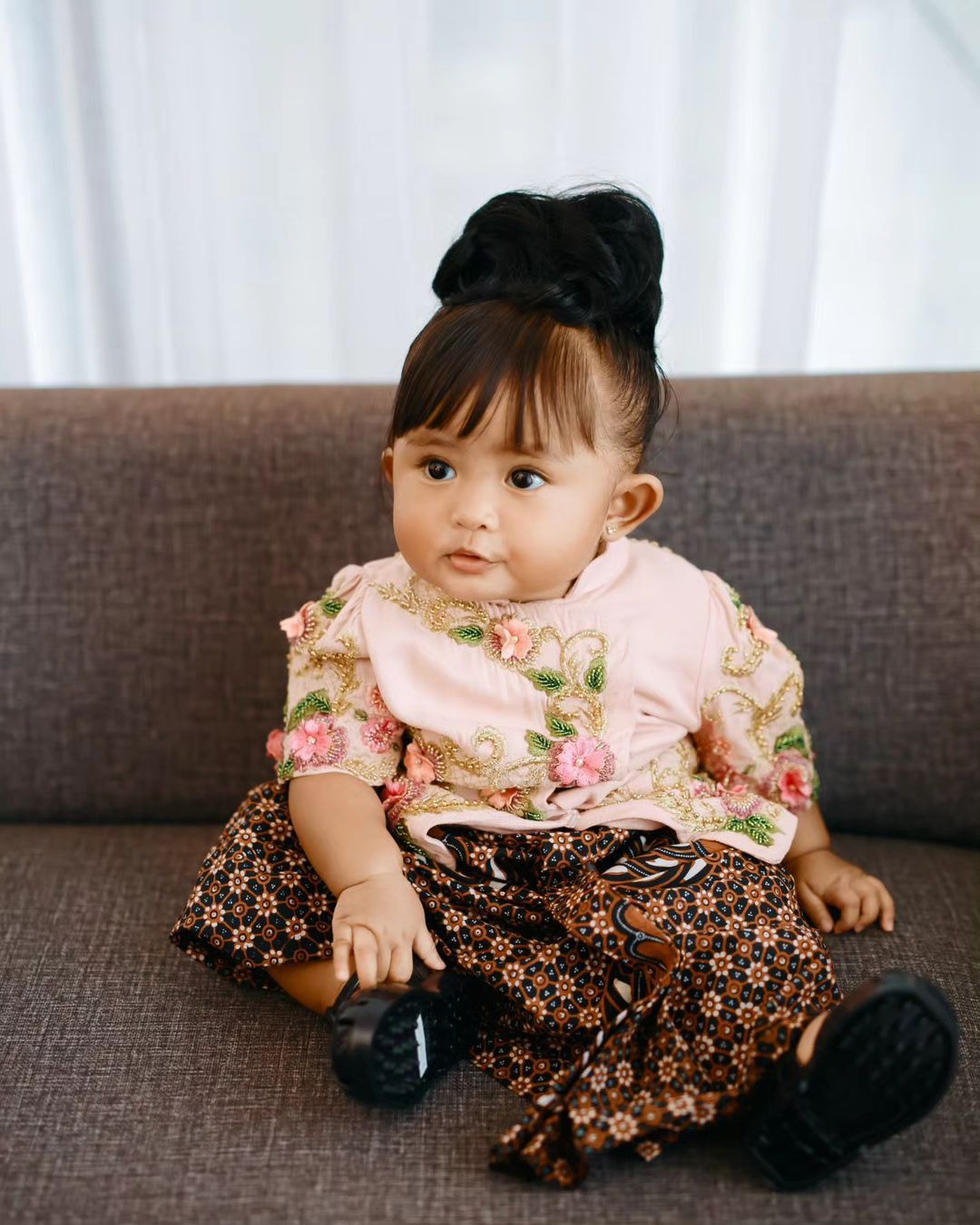 Momen Tedak Siten Cundamani Anak Denny Caknan dan Bella Bonita