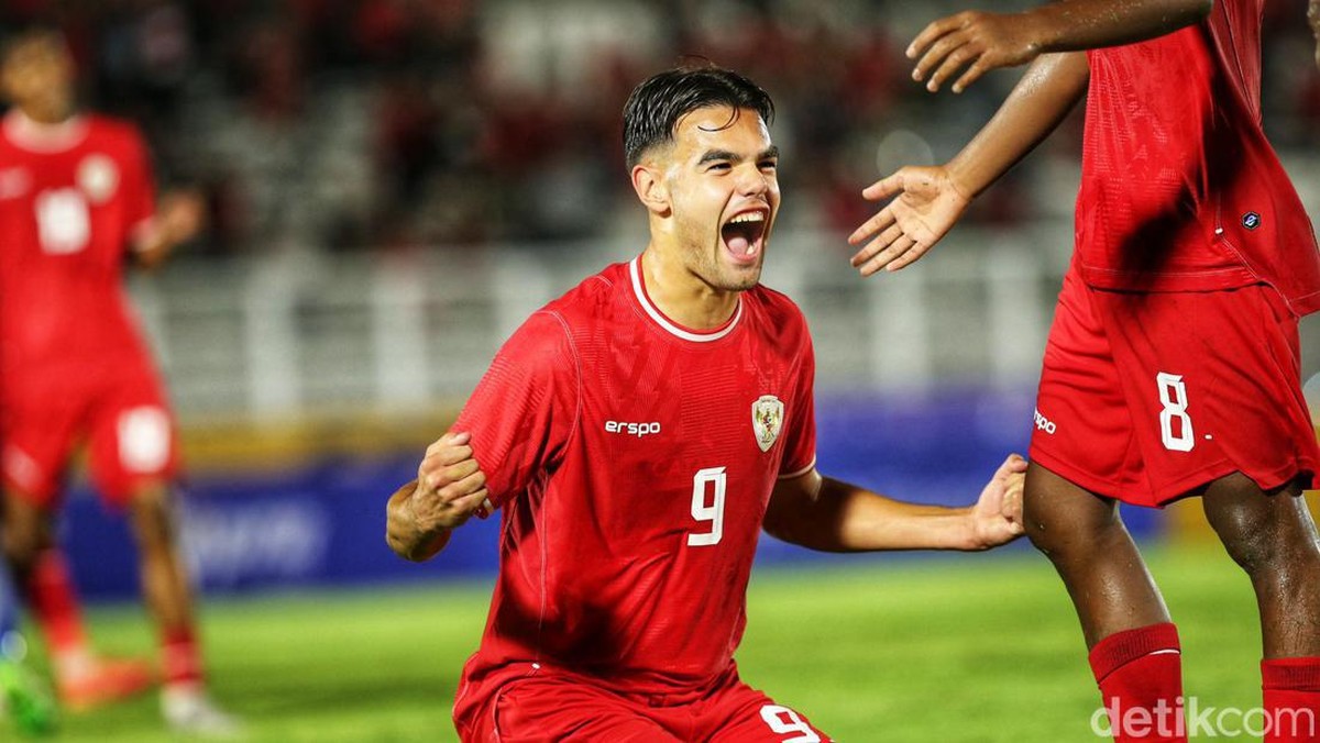 Indonesia vs Yaman 1-1 di babak pertama Foto: Rifkianto Nugroho