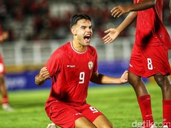 Indonesia Vs Yaman 1-1 di Babak Pertama