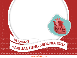 29 September Hari Jantung Sedunia, Ini 10 Twibbon yang Bisa Dipakai